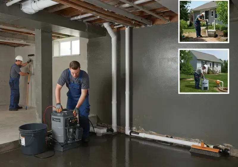 Basement Waterproofing and Flood Prevention process in Rock Port, MO